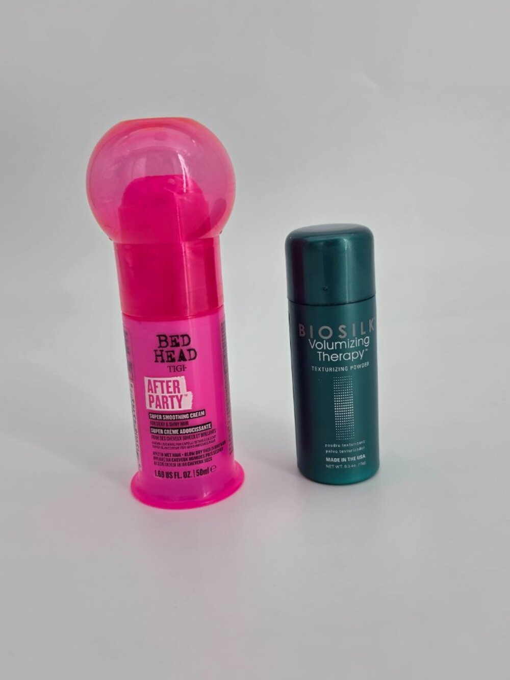 TIGI Bed Head After Party + BioSilk Volumizing Texturizing Powder Bundle